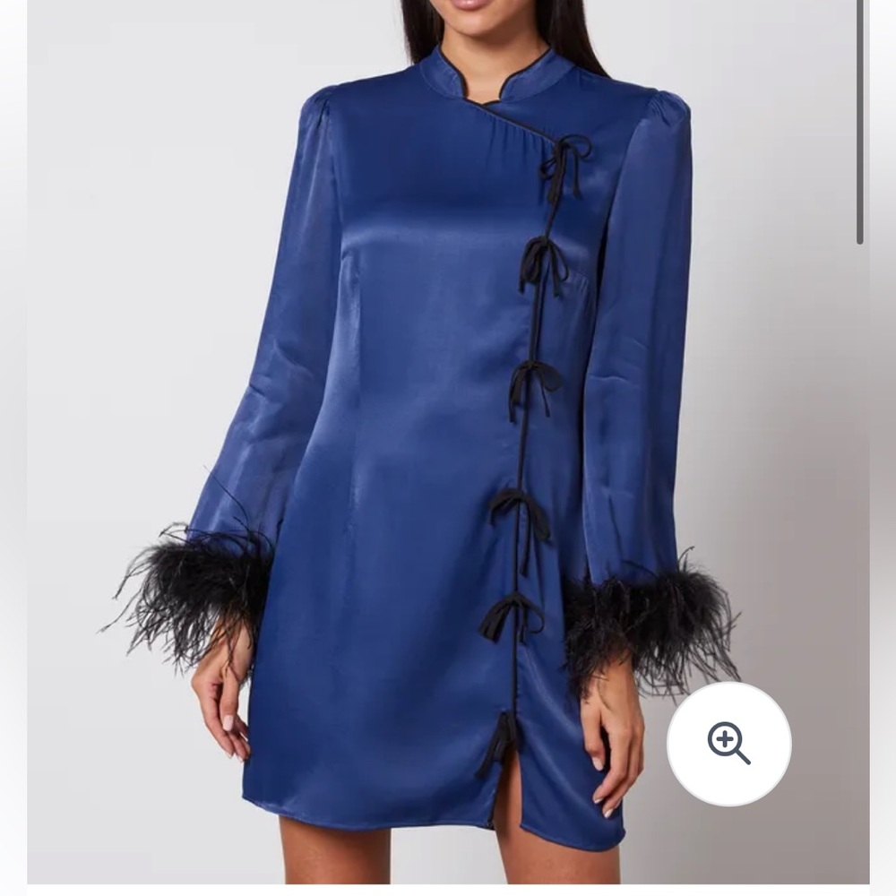 Kitri Naomi Satin Mini Dress